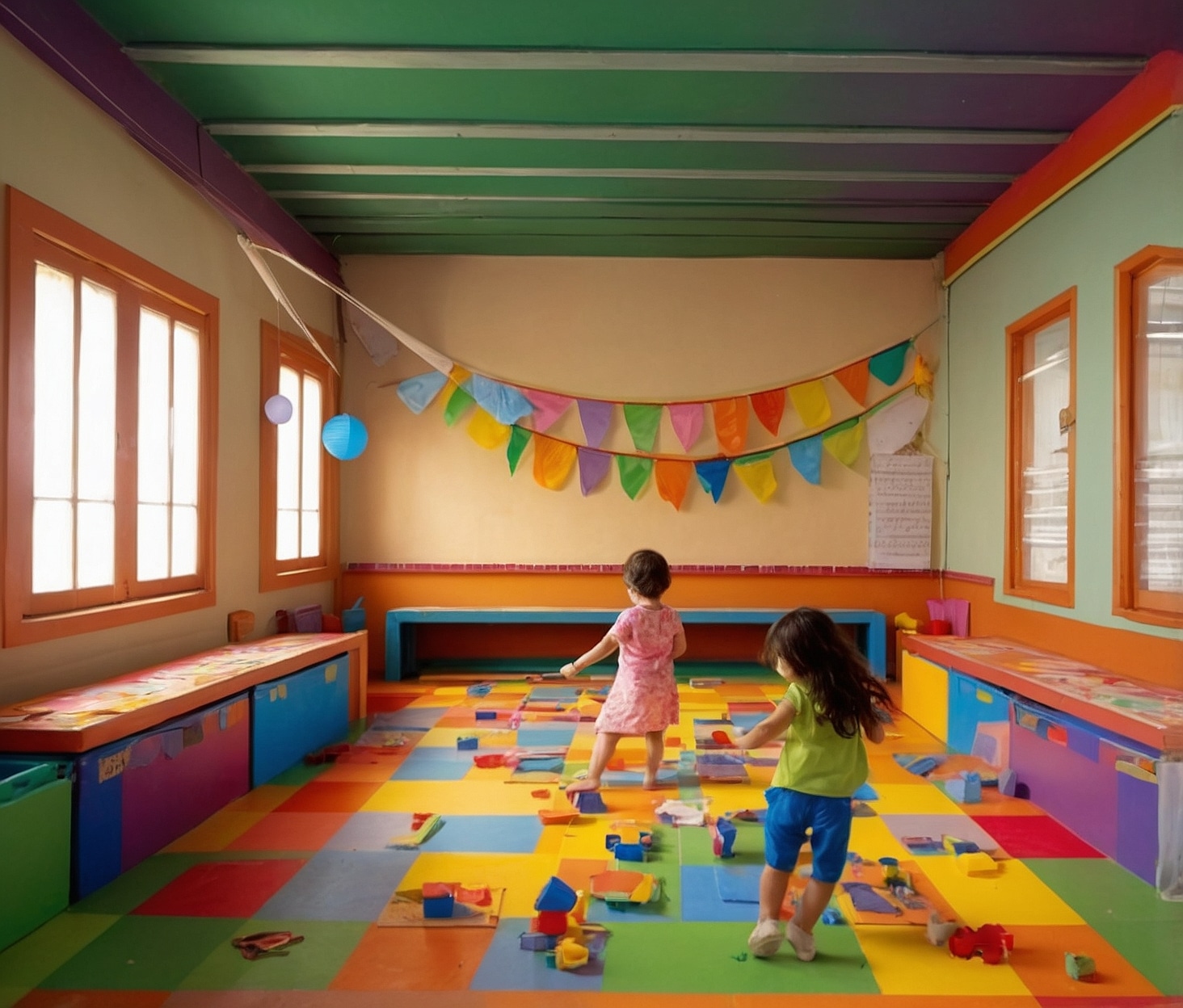 Maestros dedicados y sonrientes.